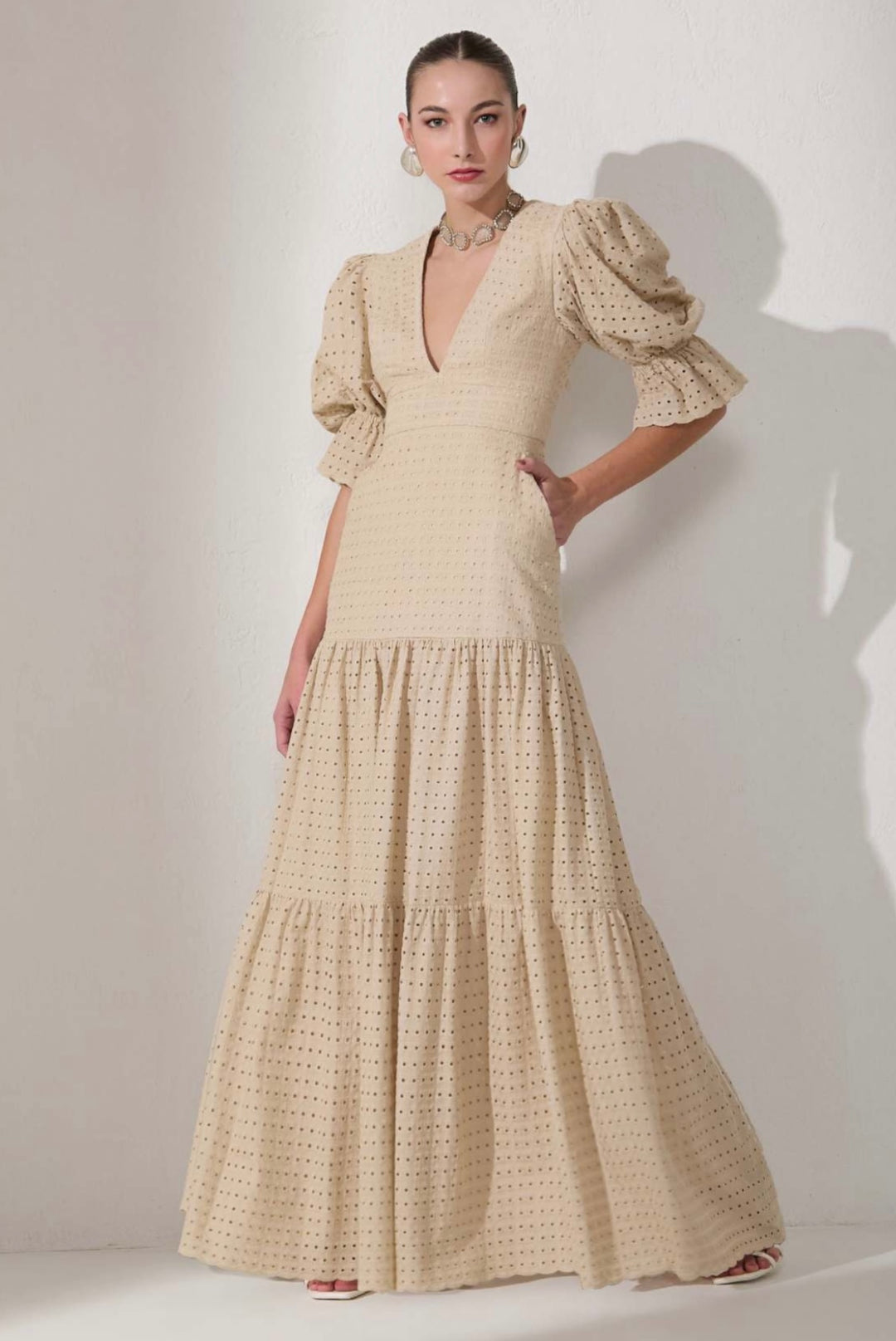 Lore - Vestido Longo Laise Havaí