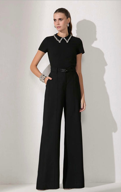 Lore - Essential Belted Wide Leg Pants