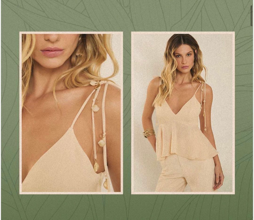 Isa Paes - Top with Pendants