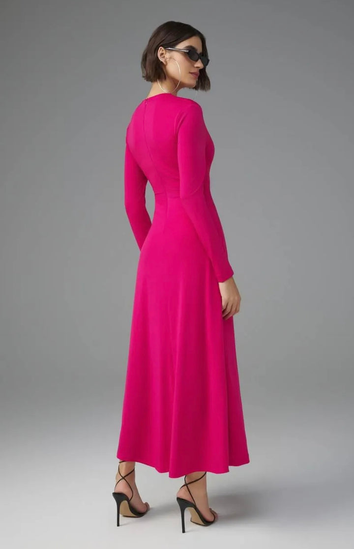 Lore - Jersey Ruched Midi Dress