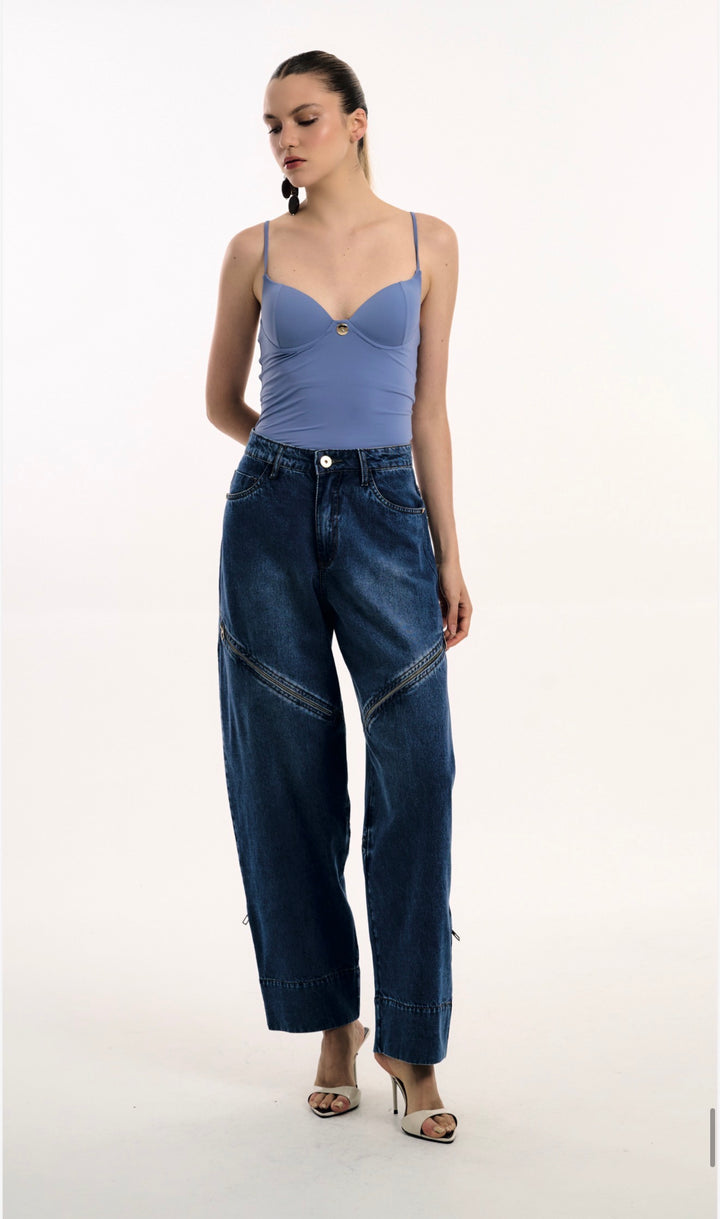 Kohde - Jeans with Zipper Detail