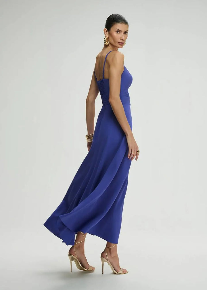 Lore - Ruched-Bust Maxi Dress