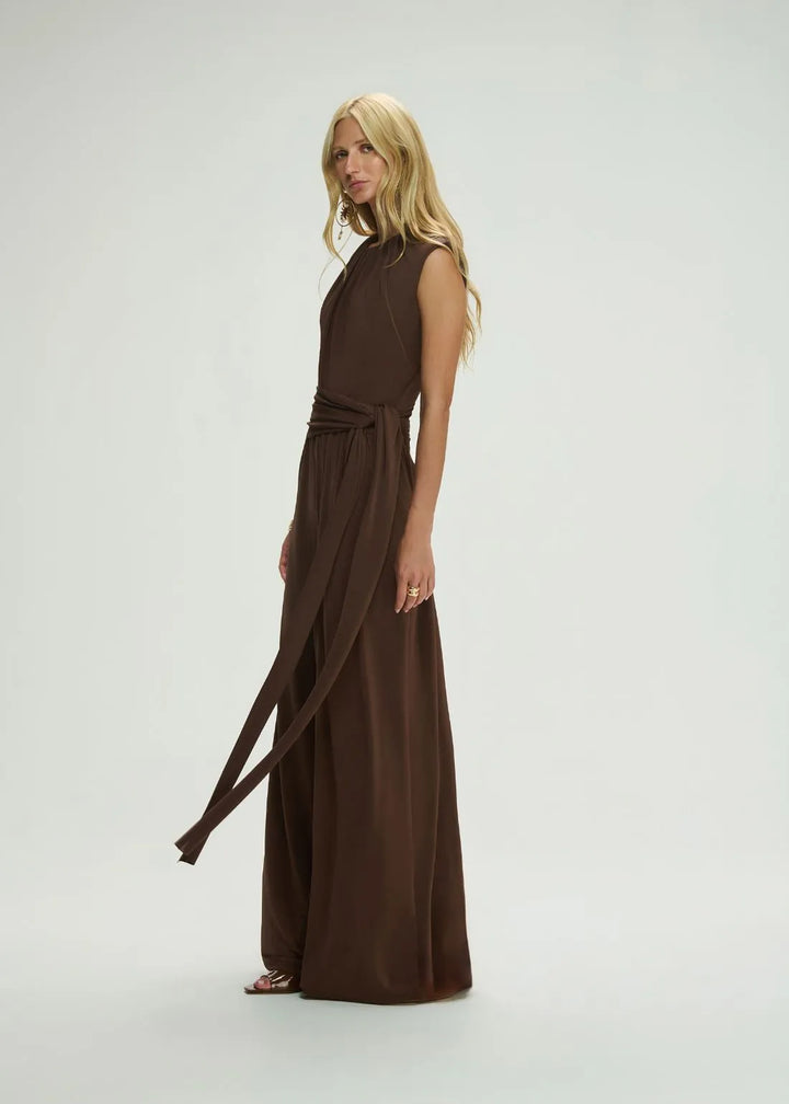 Lore - Bodysuit and Tie-Waist Pants Set