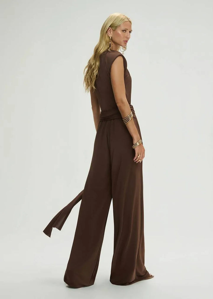 Lore - Bodysuit and Tie-Waist Pants Set