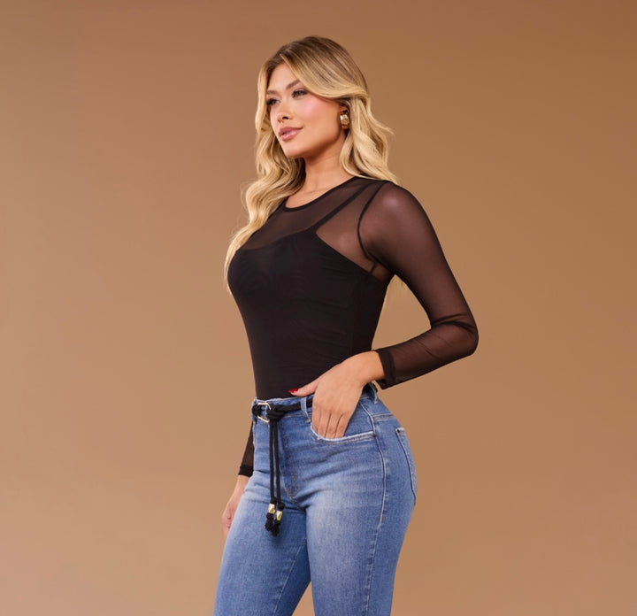Contra Sensura - Tulle Long Sleeve Shirt