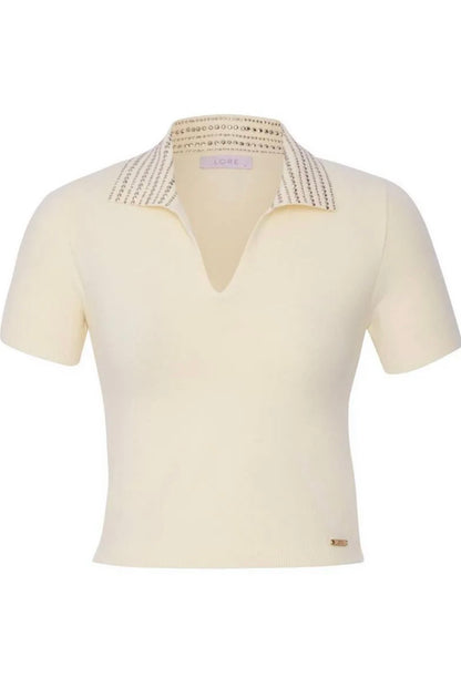 Lore - Shine Collar Polo Shirt