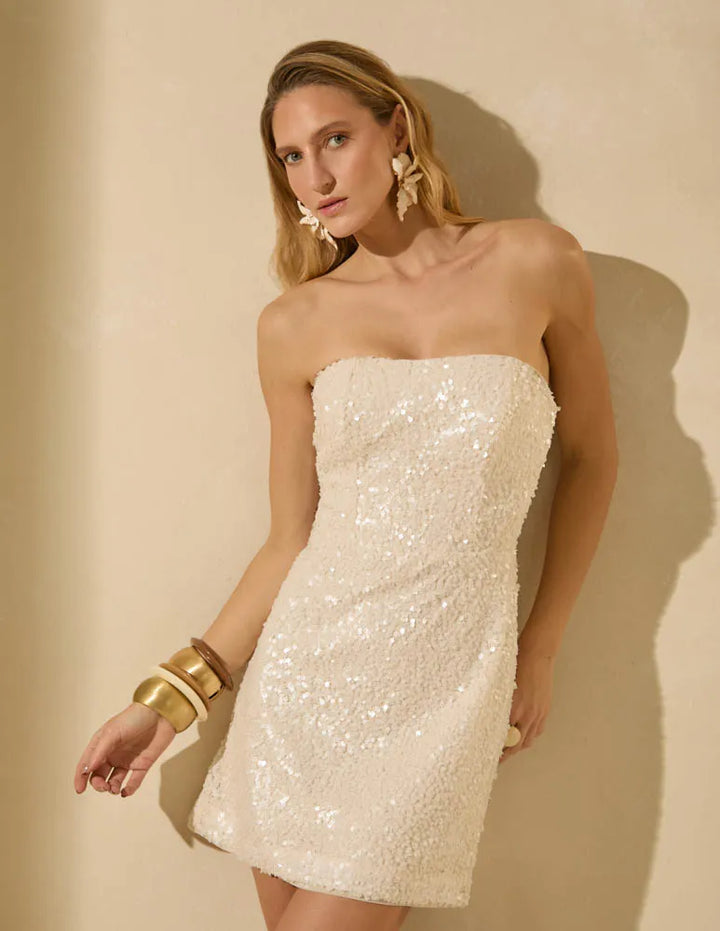 Isa Paes - Short Sequin Dress