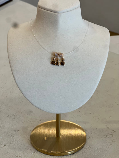 Nuria - Necklace with Children Pendant