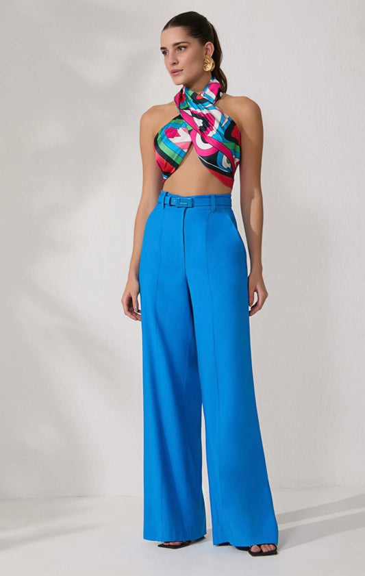 Lore - Essential Belted Wide Leg Pants