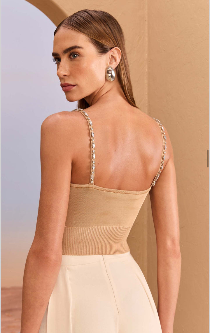 Skazi - Crystals Knitting Top