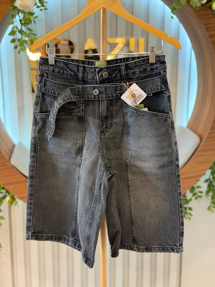 Alcance Jeans - Short Essencial Preto