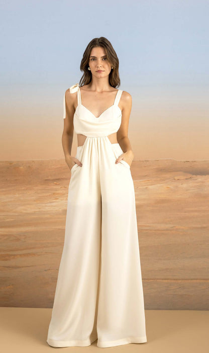 Skazi - Paola Crepe Jumpsuit