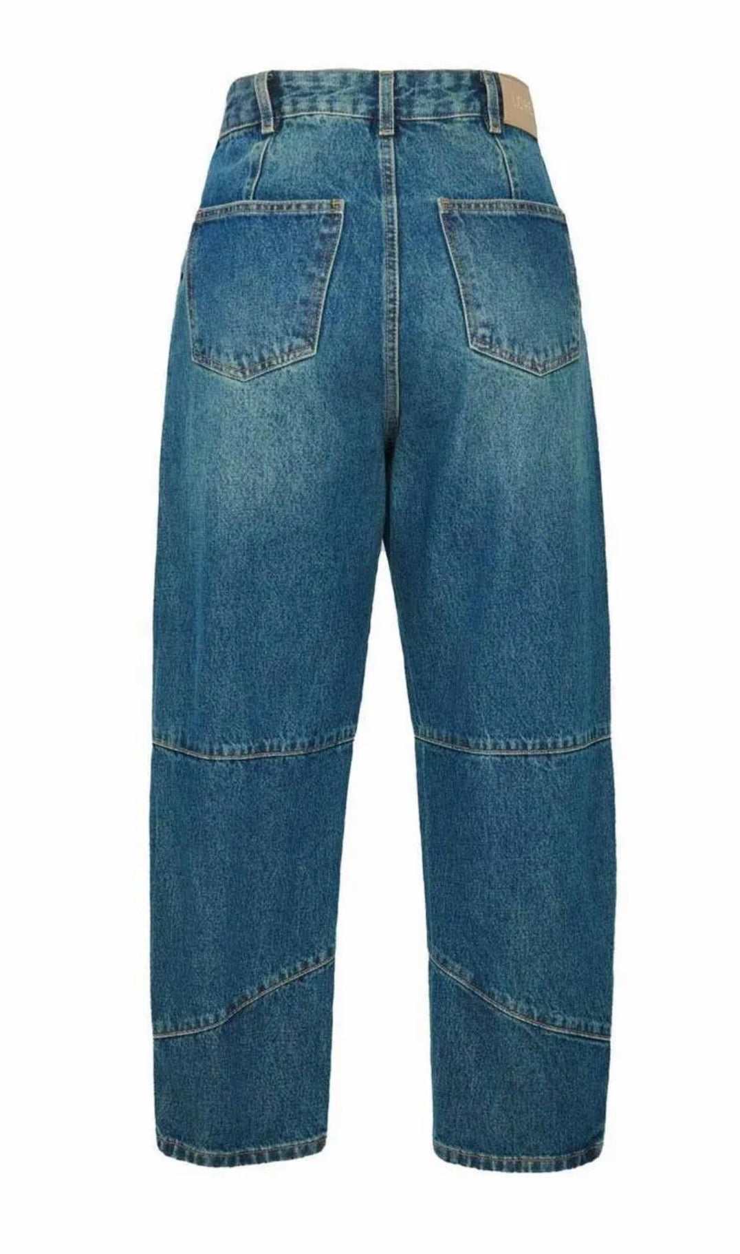 Lore - Barrel Leg Jeans Panel Details