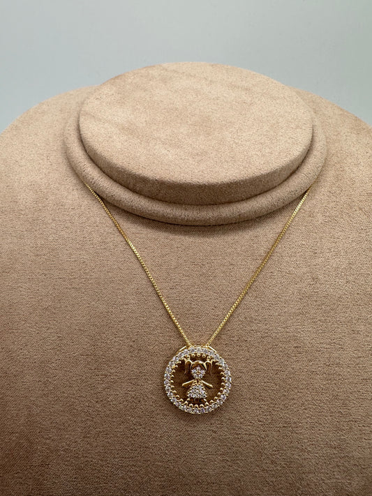 Small Gold Children Necklace