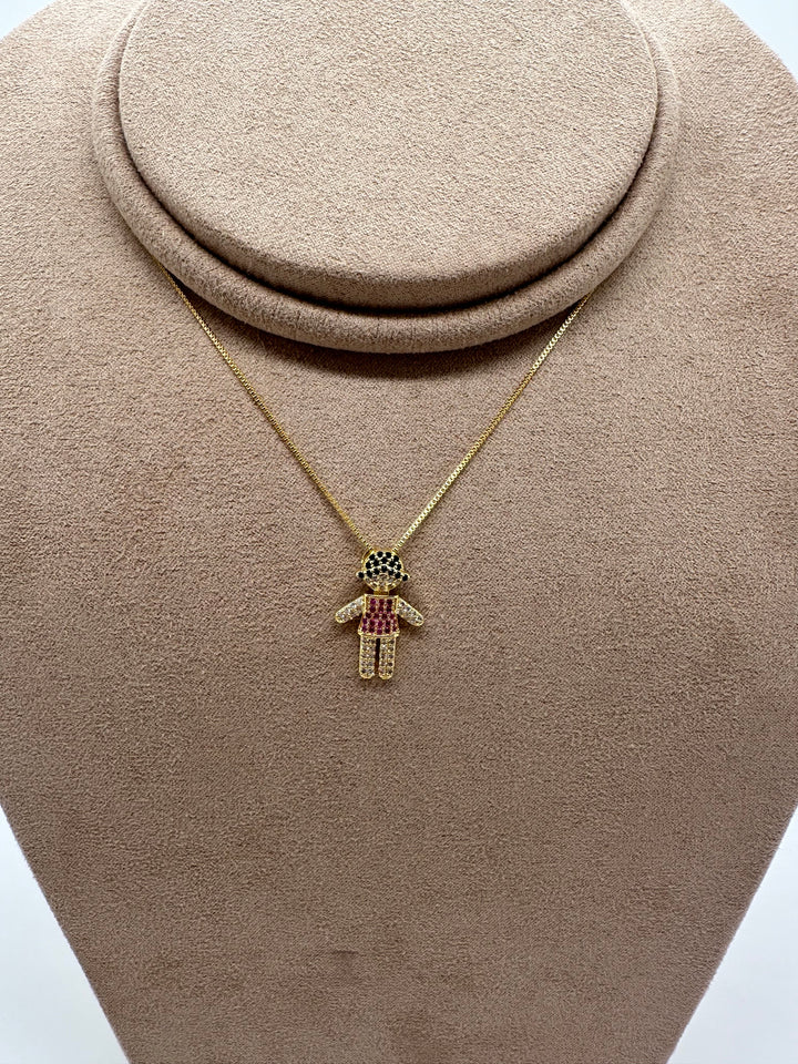 Nuria - Colorful Rhinestone Children&