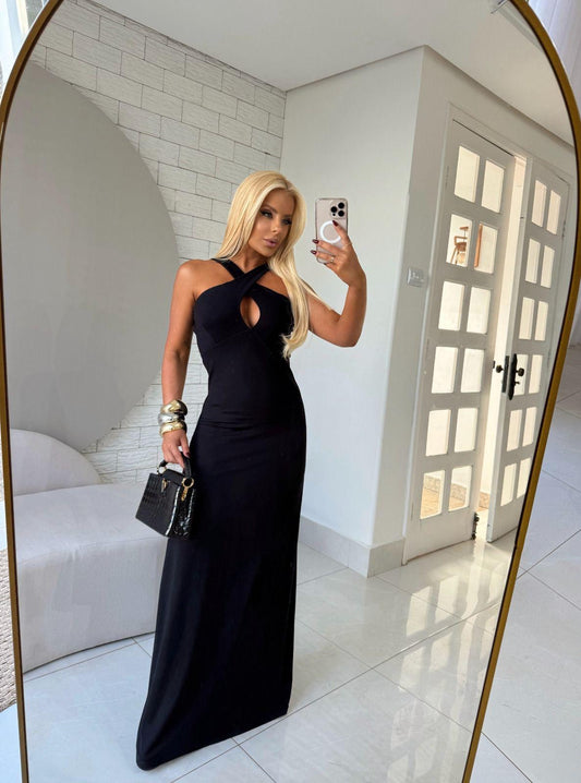 Maria Dondoca - Black Long Dress