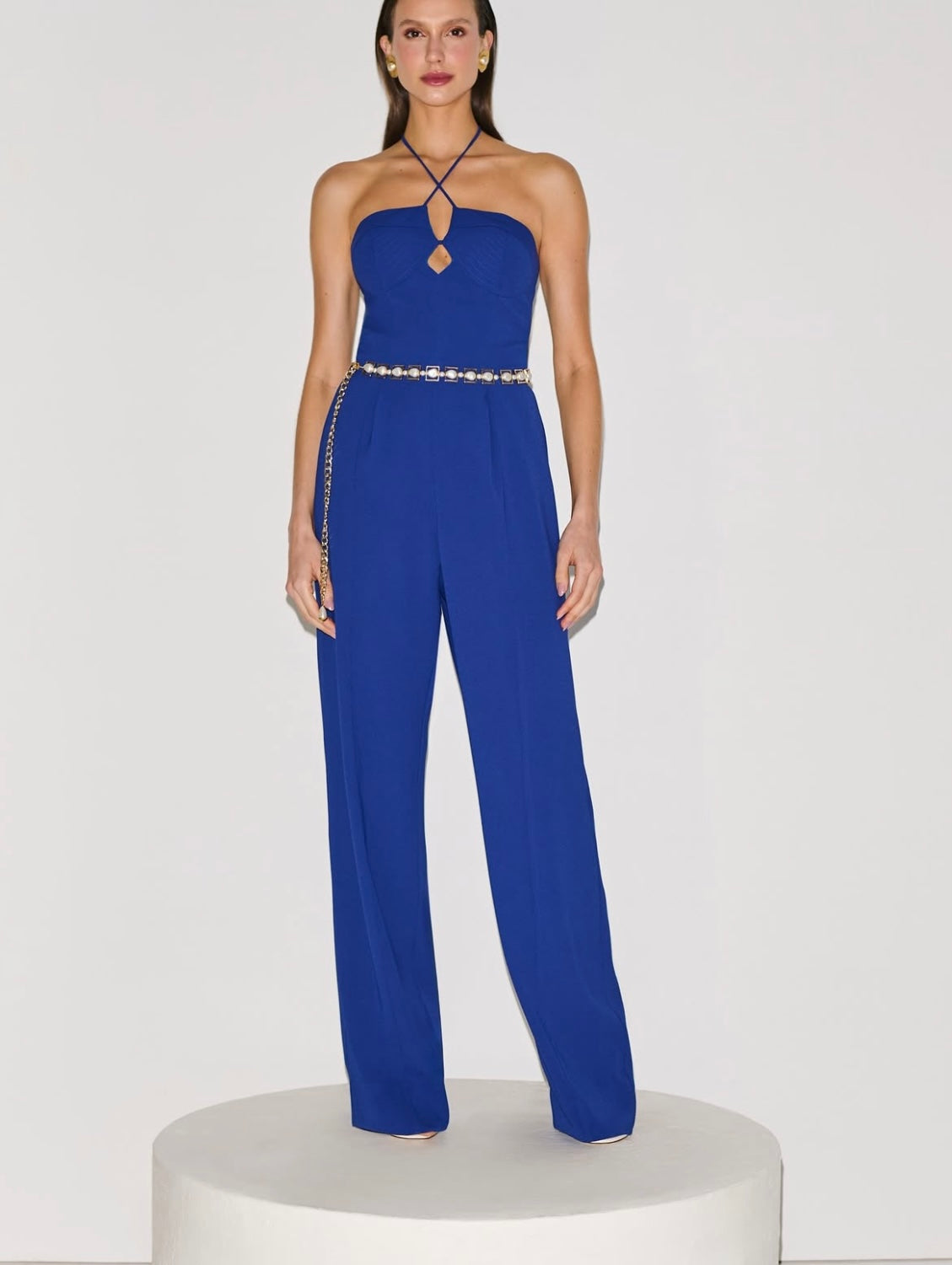 Frutacor - Strap Jumpsuit with Stitched Bust