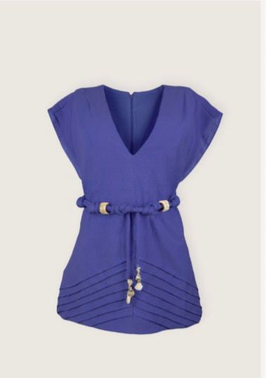 La Chocole - Blouse and Belt Set