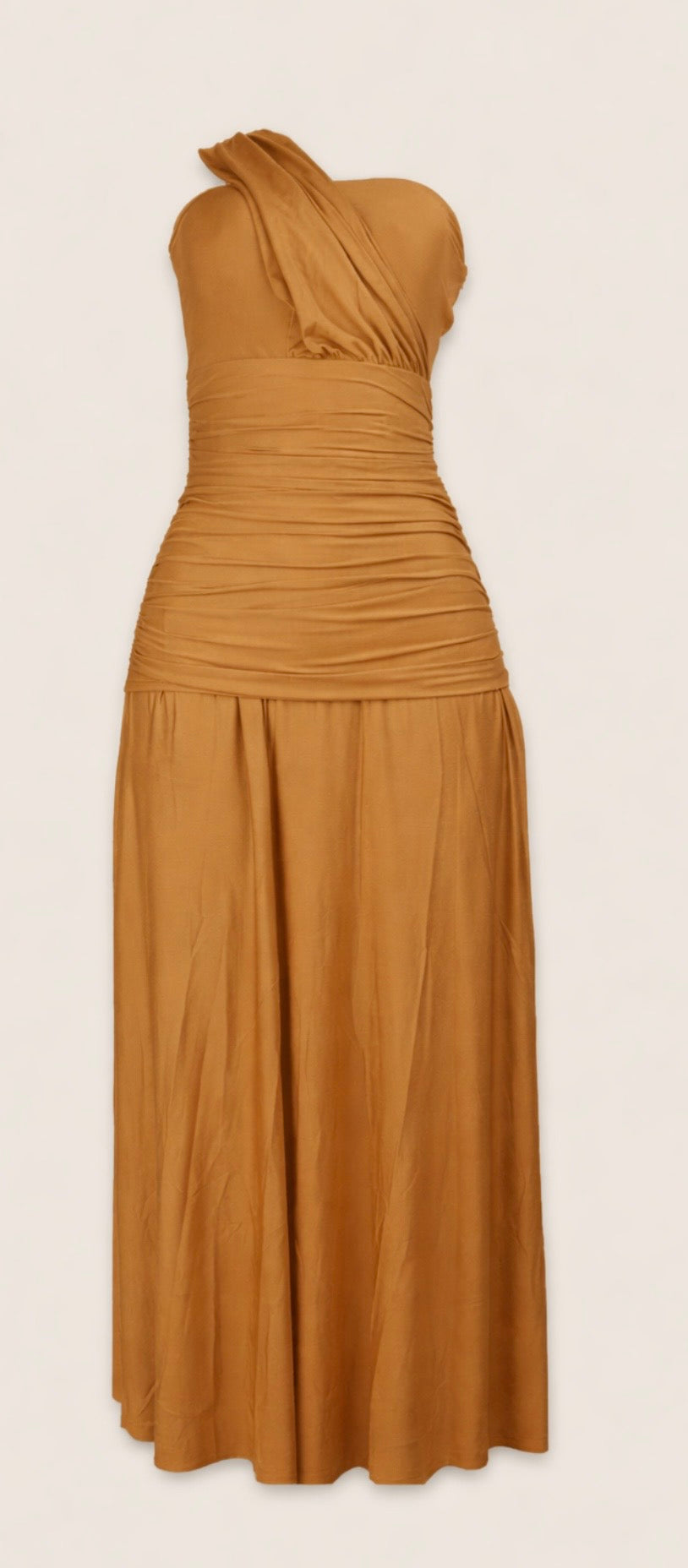 La Chocole - One-Shoulder Dress Twisted