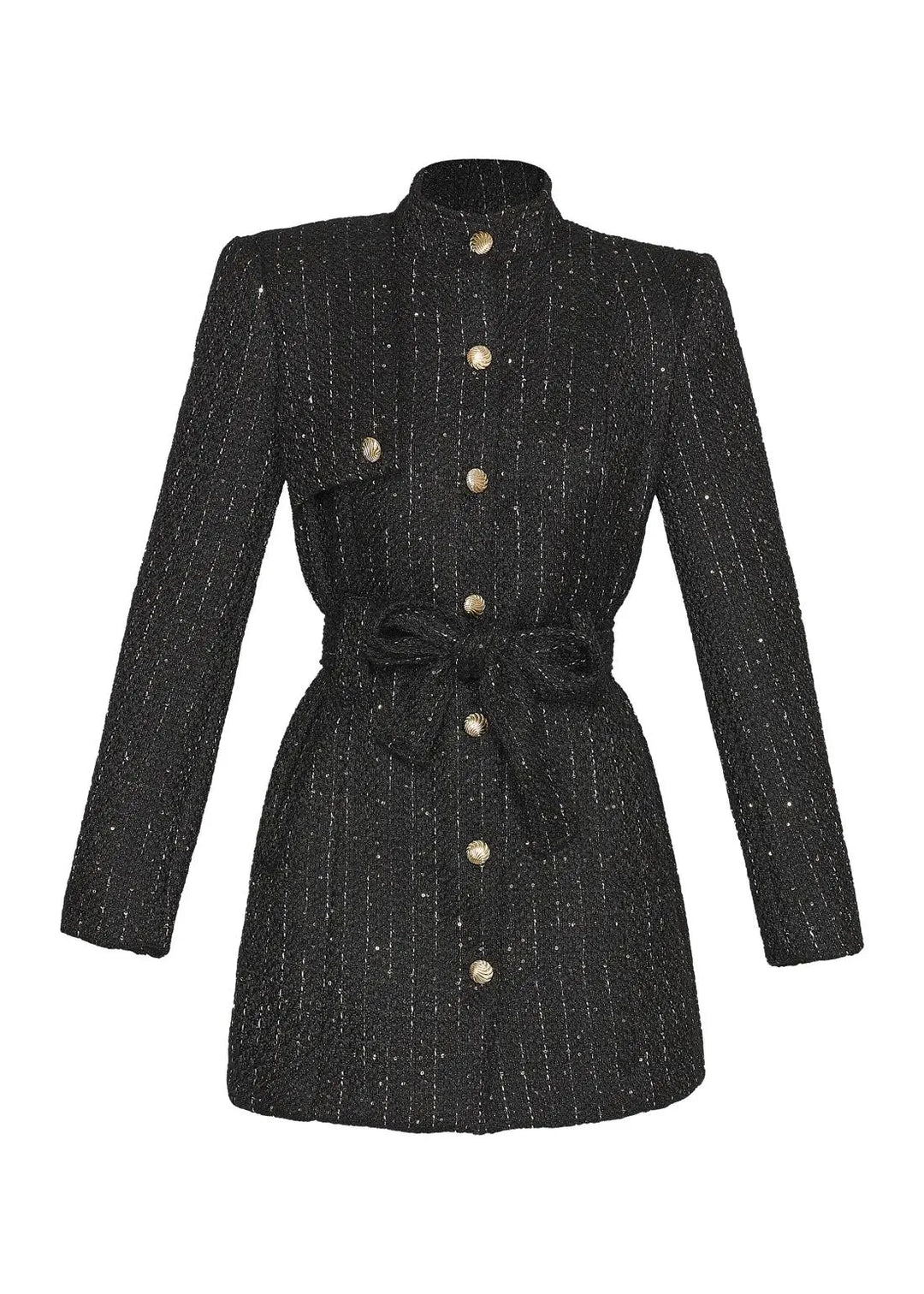 Lore - Maxi Tweed Coat Set