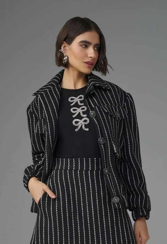 Lore - Riscai Tweed Maxi Coat