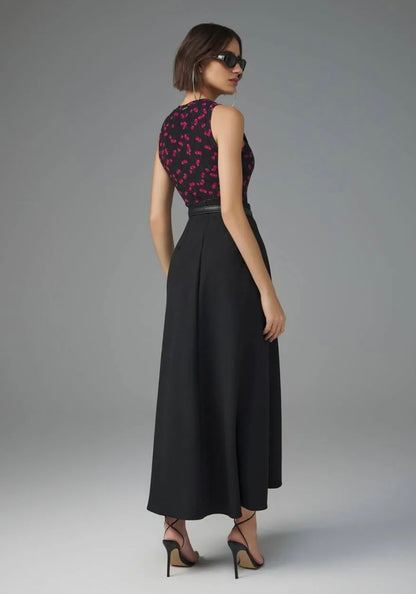 Lore - Satin Infinity Midi Skirt