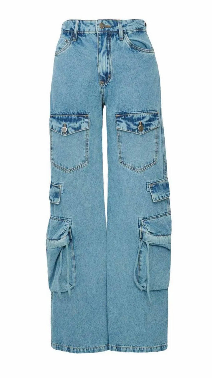 Lore - Wide Leg Cargo Pants