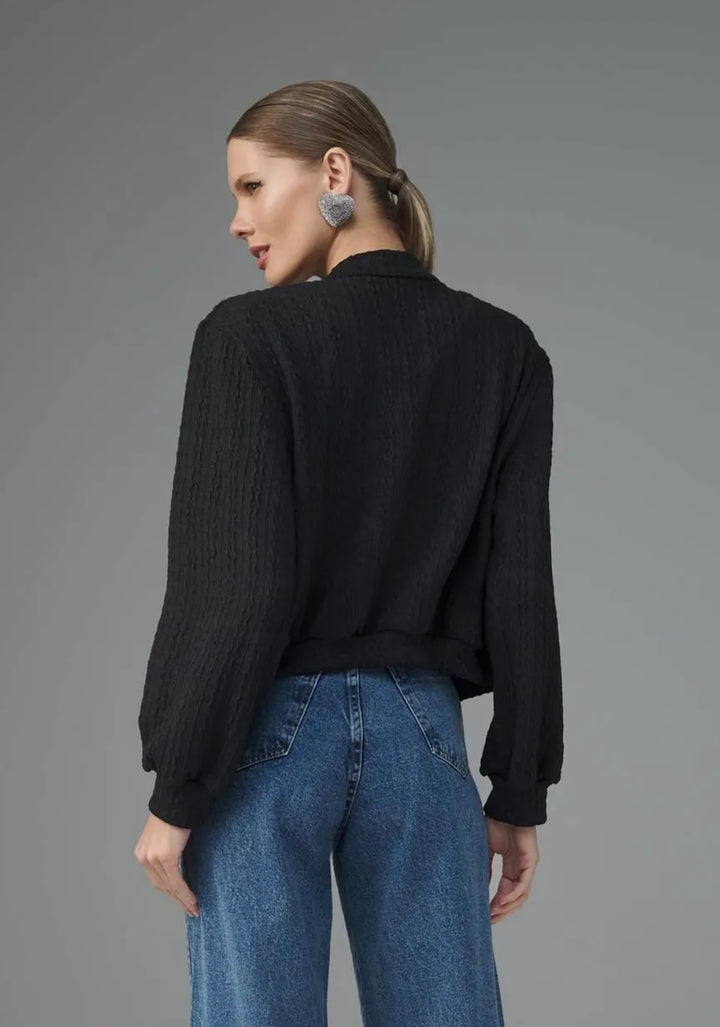 Lore - Casaco Maxi de Tricô com Botões Grace