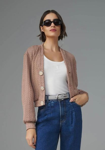 Lore - Grace Knit Button Maxi Coat