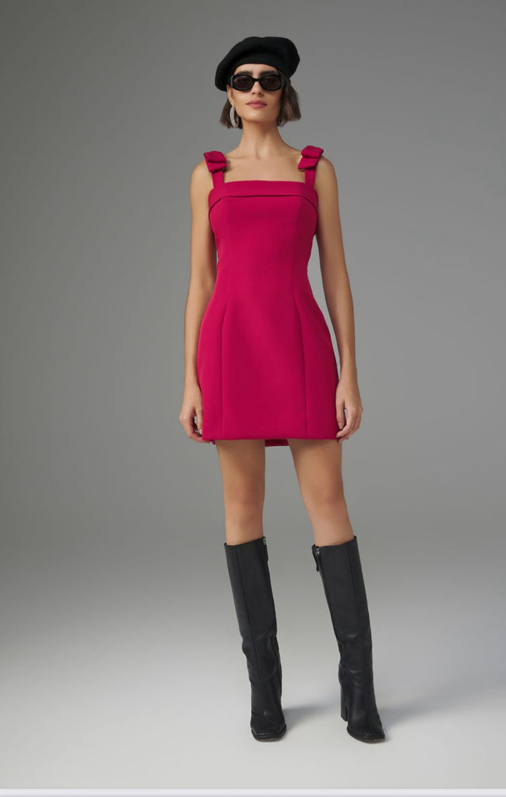 Lore - Short Dress with Bow Straps