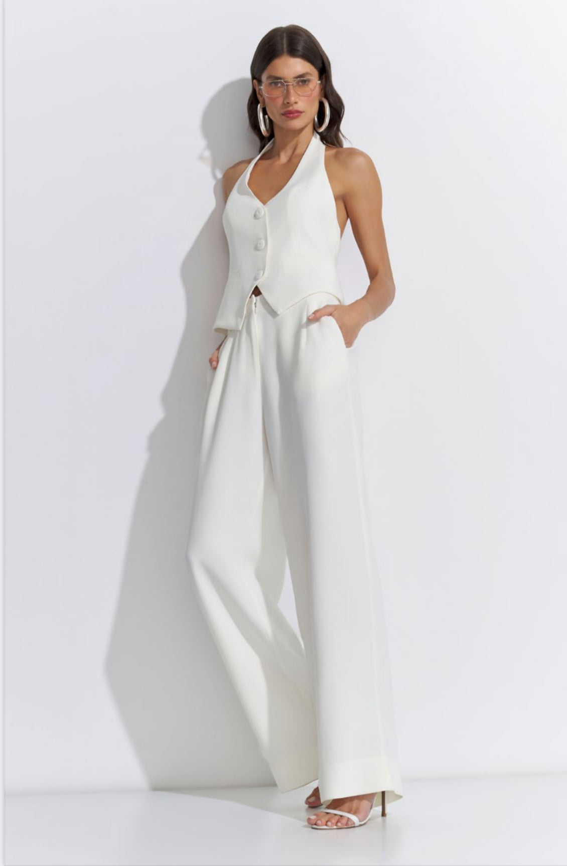 Lore - Crepe Patou Vest and Pants