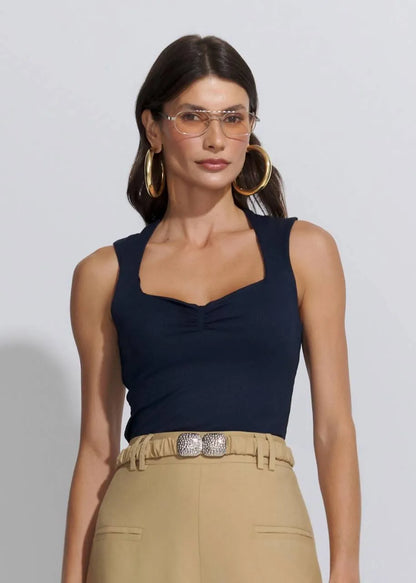 Lore - Ruffled Neckline Blouse
