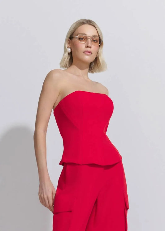 Lore - Dense Tailored Elongated Corset Top