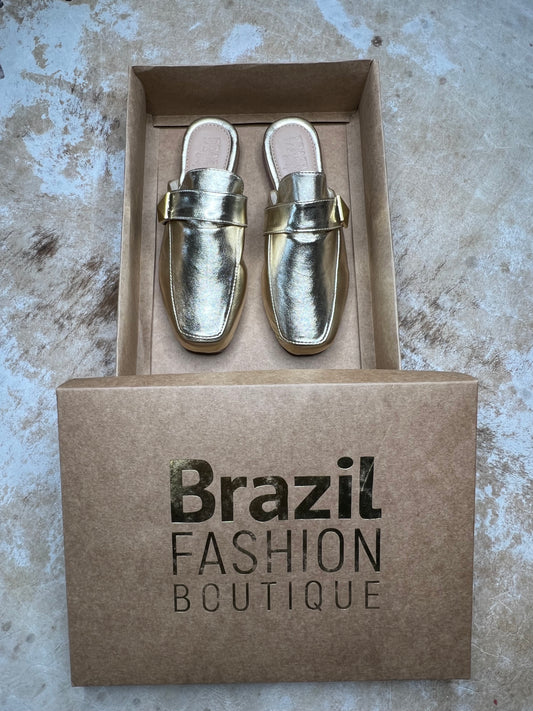 Bfb Shoes - Mule Golden