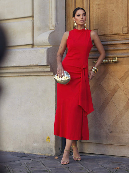 Luzia Fazzolli - Tailored Dress with Tie