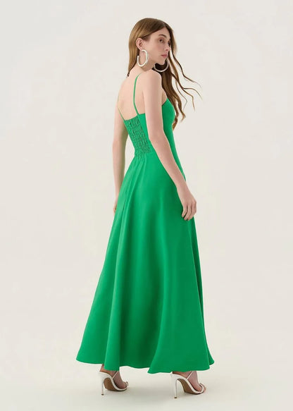 Lore - Metal Strap Midi Dress