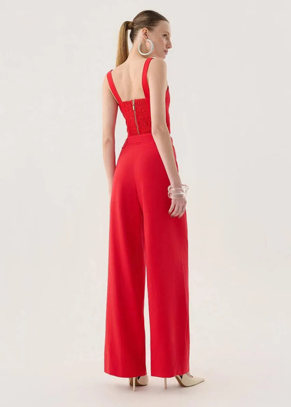 Lore - Pants w/ Double Buckle Belt