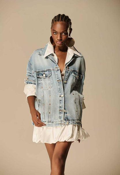 Caos - Oversized Jacket w/Star detail