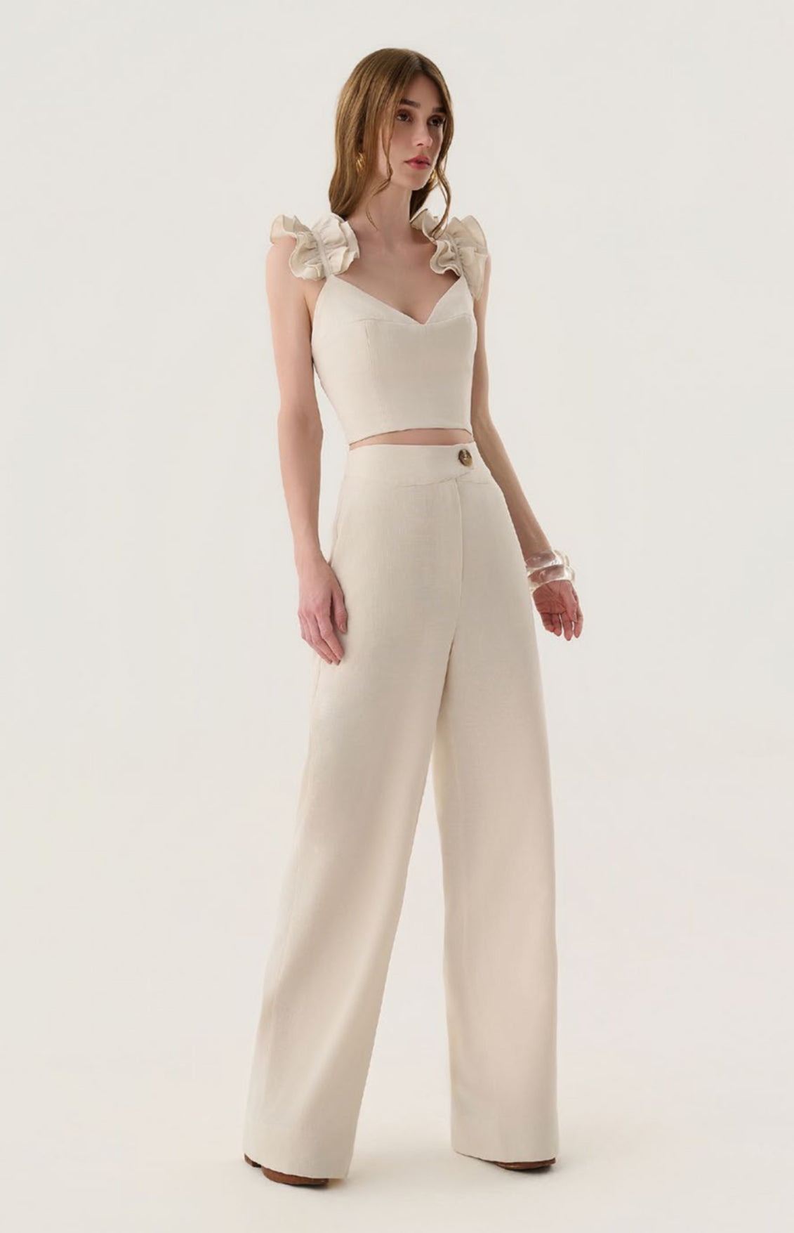 Lore - Top/Pants Cordon Natural Set