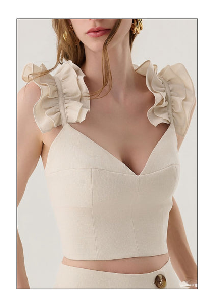 Lore - Top/Pants Cordon Natural Set