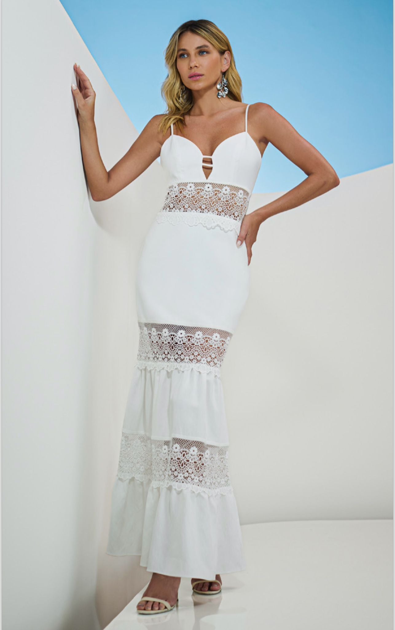 Rosana Off White R. Salomao Dress