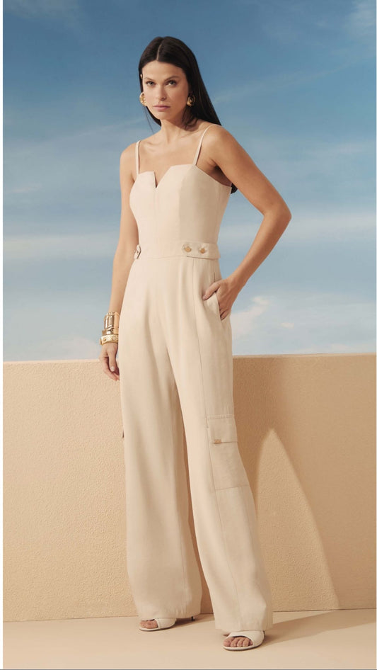 Isa Paes - Pockets Tailoring Jumpsuit