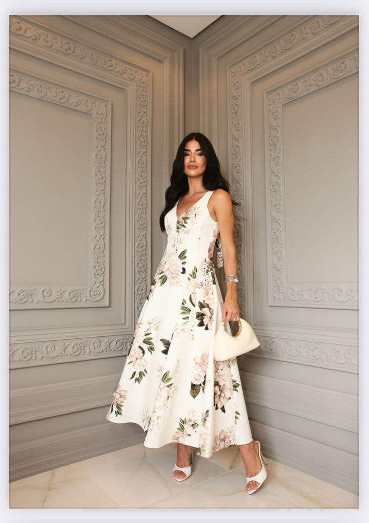 Closet Deluxe - Floral Midi Dress