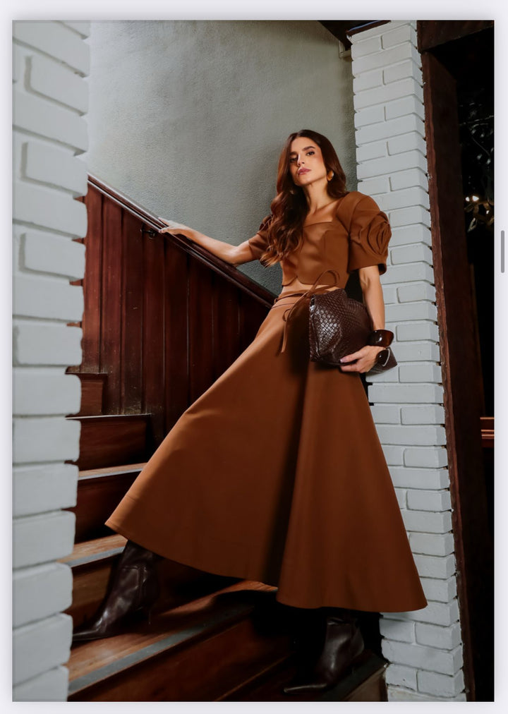 Closet Deluxe - Tailoring Set Top Skirt