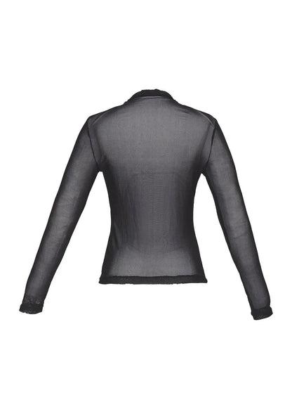 Lore - Long Sleeve Tulle Blouse
