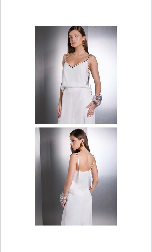 Isa Paes - Rivet Tank Top