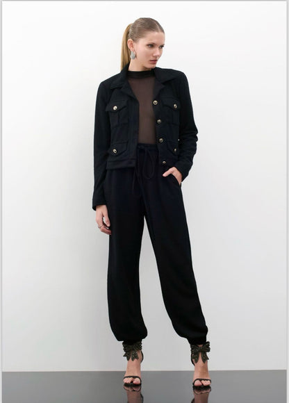 Lore - Comfy Jacket Jogger Pants Set