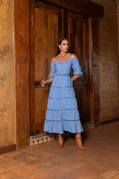 Contra Sensura - Off the Shoulder Dress