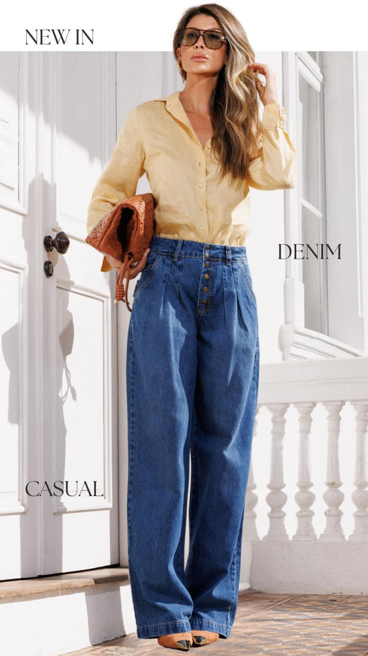 Contra Sensura - Dark Oversized Jeans