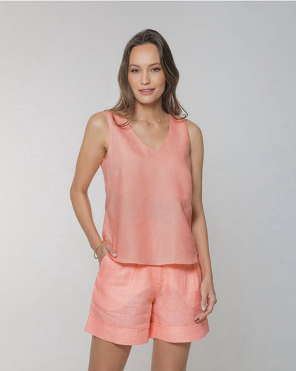 Lemon Basics - Regatta/Shorts Linen Set